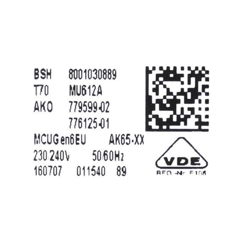 Invertermodul für Bosch Steuerung 12010680 Waschmaschine