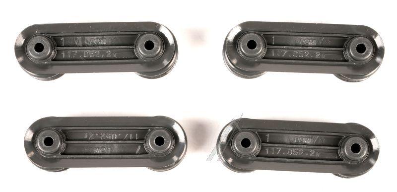 Untere Korbrolle für Ofen Smeg 767410312 Geschirrkorb unten