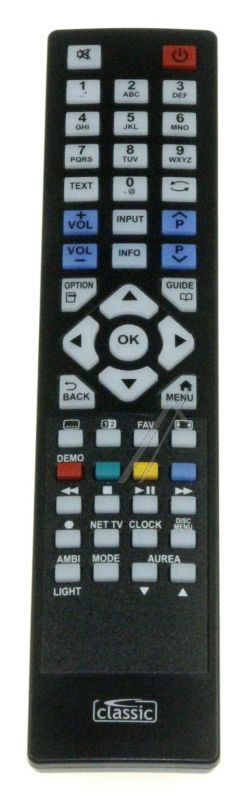 Classic TV-Fernbedienung IRC87126 1:1 vorprogrammiert