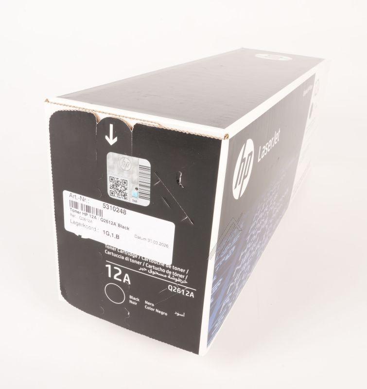 Tonerkartusche Schwarz 2K für Staubsauger Hewlett-Packard Q2612A Hochleistungs-Toner