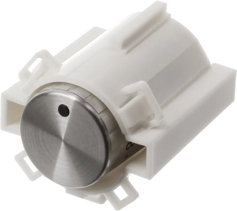 Drehgriff-Kochstelle Edelstahl, ohne Zonenzuschaltung 00625953