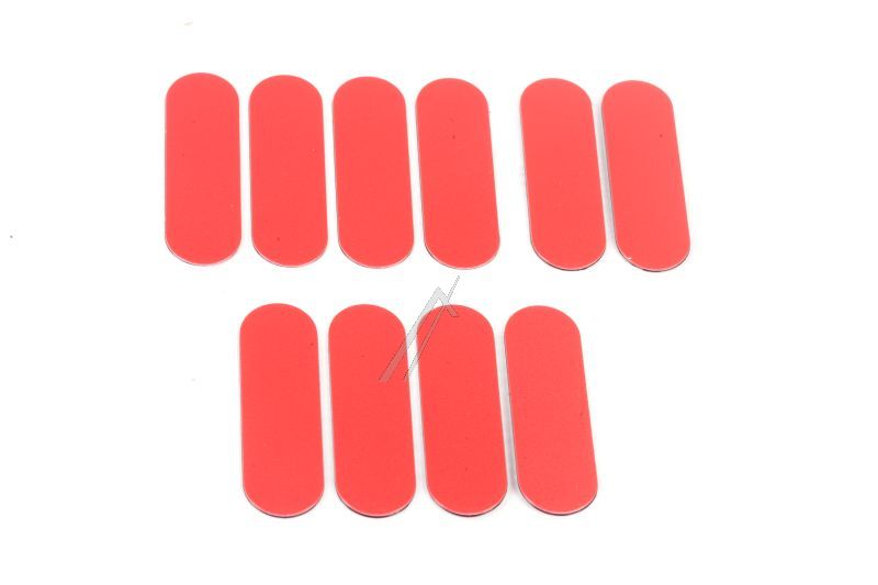 Dekoratives Tag für hinteres Schutzblech Segway-Ninebot AB.00.0008.29 rot für E-Scooter E22E E25E E45E