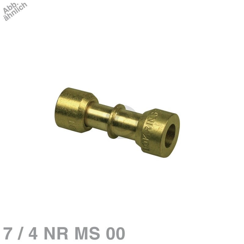 Reduzierkupplung Lokring 7/4 NR MS 00