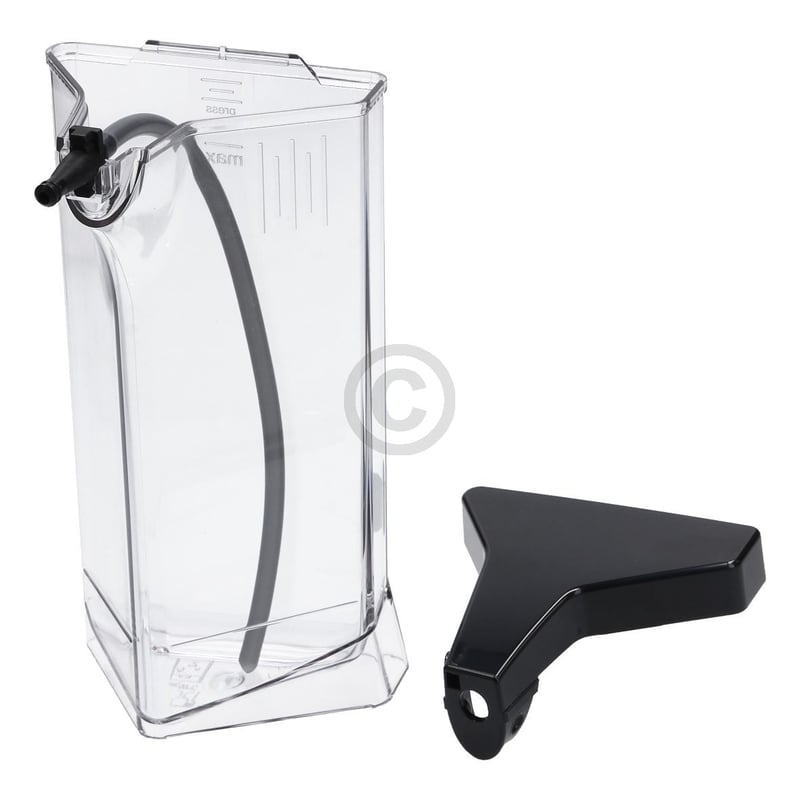 Milchbehälter 0,7L mit Deckel Schlauch Kupplung SIEMENS 11047848 für Kaffeemasch