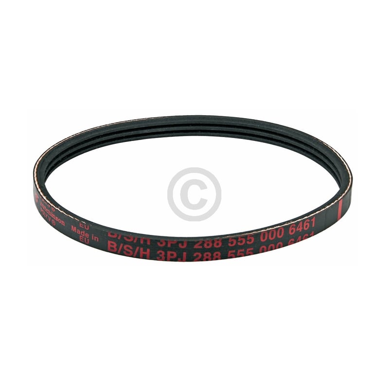 Riemen 288 PJ 3 für Lüftermotor 00154142 154142 Bosch, Siemens, Neff