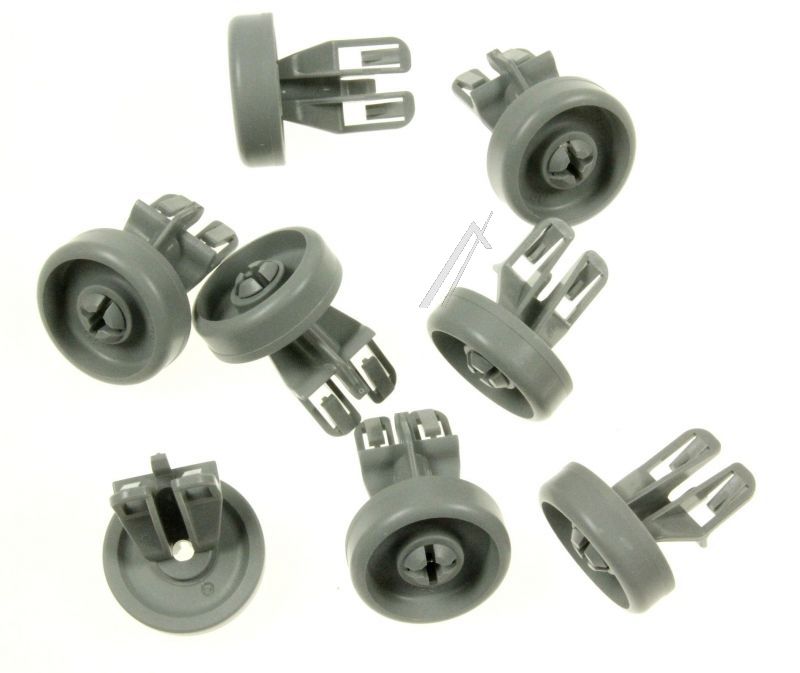 Unterkorbrollen für Geschirrspüler Whirlpool 481252888112 8 Stück