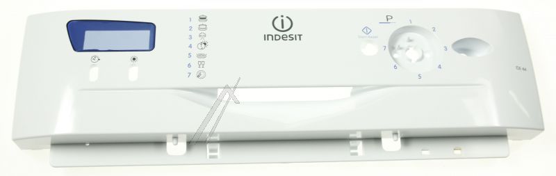 Whirlpool Indesit Geschirrspüler Schalttafel weiß 482000029848 Bedienblende