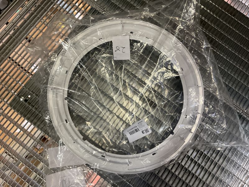 Rahmen für Waschmaschine Bosch/Siemens 11048354 Tür, weiß