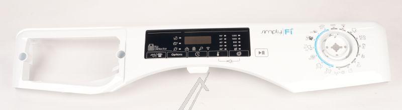 Bedienteilblende für Waschmaschine Haier Candy Hoover 70065883 Gehäuse Frontblende