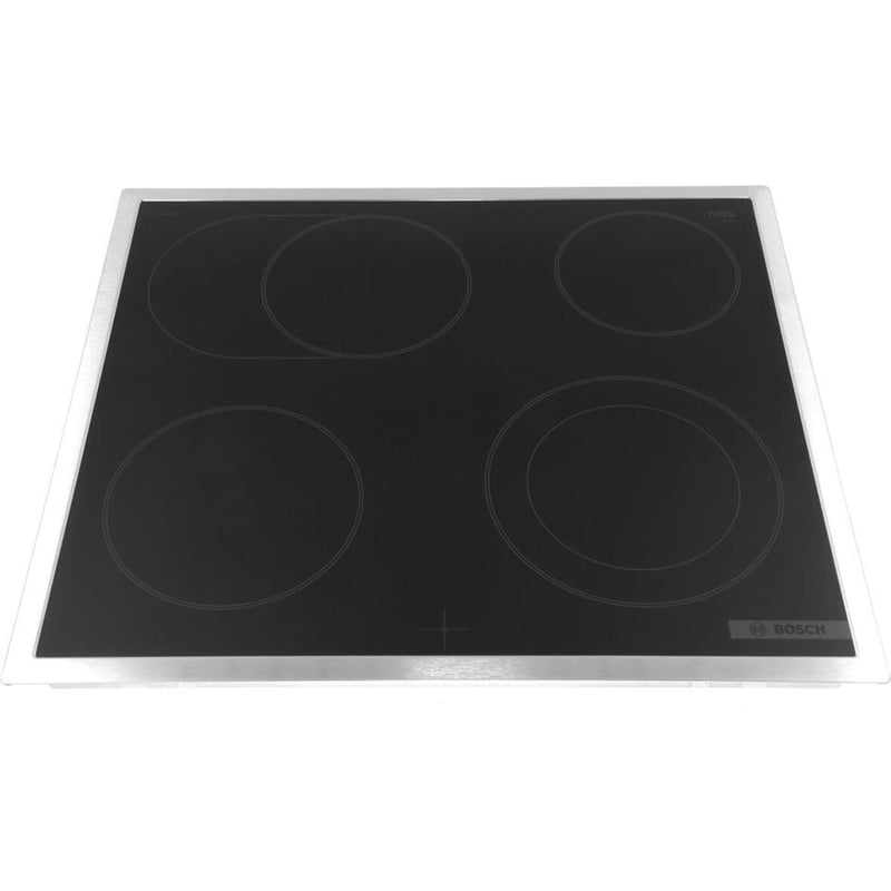 Glaskeramikfläche Edelstahl-Rahmen Bosch 20003192 für Kochfeld Bosch