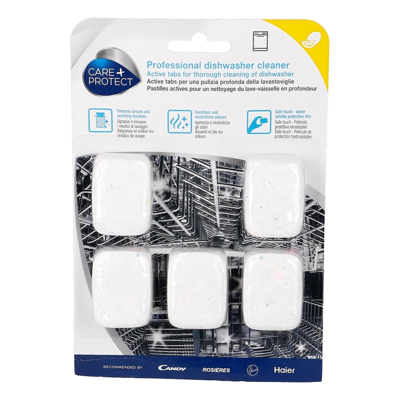 Reinigungstabs Haier 35602256 CARE+PROTECT CDT2005 für Geschirrspüler 5Stk Haier