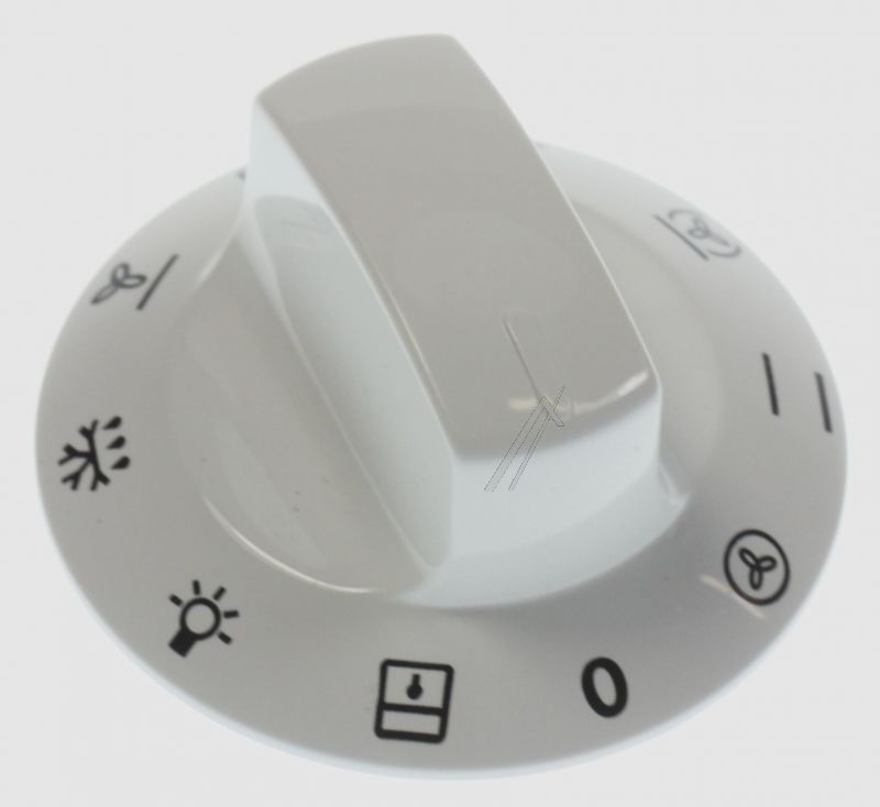 Knebel für Ofen Electrolux AEG 5612263193 Funktionen, weiß