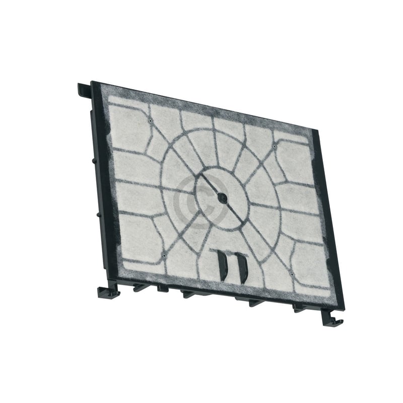 Motorschutzfilter SIEMENS 00577117 Vormotorfilter 161x113mm mit blauem Clip für Staubsauger