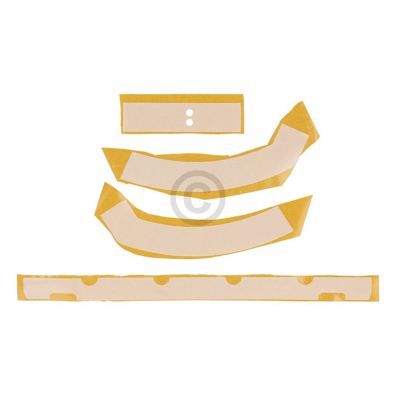 Aufkleber Ecovacs 201-2113-0035 für Staubsauger-Roboter 4Stk