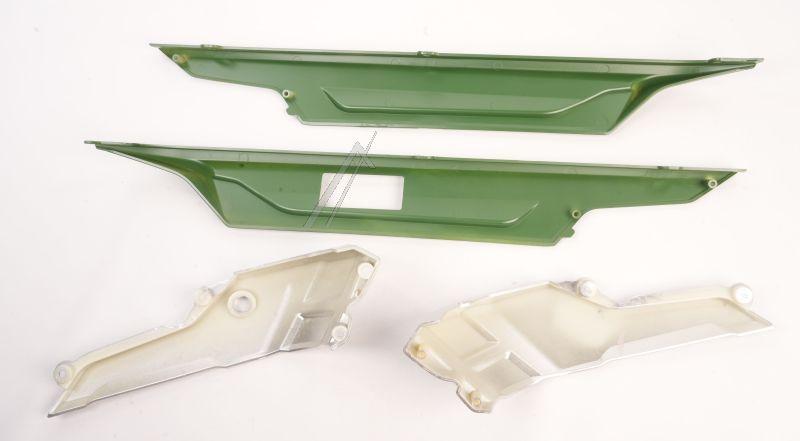 Seitendeckel-Kit (links + rechts) Grün JEEP JE_30 für E-Scooter Gehäuse