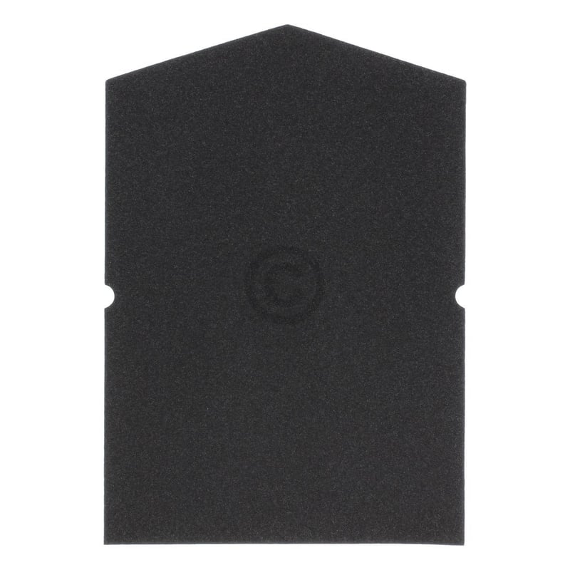 Schaumfilter passend für Miele 6057930 schwarz für Türe Trockner