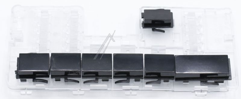 Tastensatz für Beko Waschmaschine C00867714 Tastenfeld, schwarz