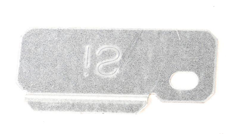 Abdeckkappe für Bosch-Ofen 10013770 Hitzebeständig, weiß