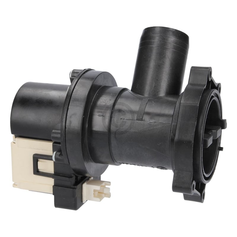 Ablaufpumpe wie Whirlpool 481010584942 Plaset mit Pumpenkopf und Sieb für Waschmaschine