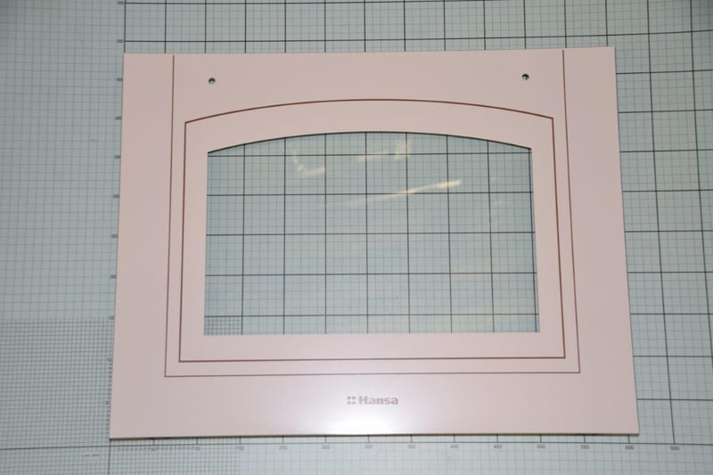 Tür - Aussenscheibe Kpl.462/380 Amica 9060636 für Herd Amica