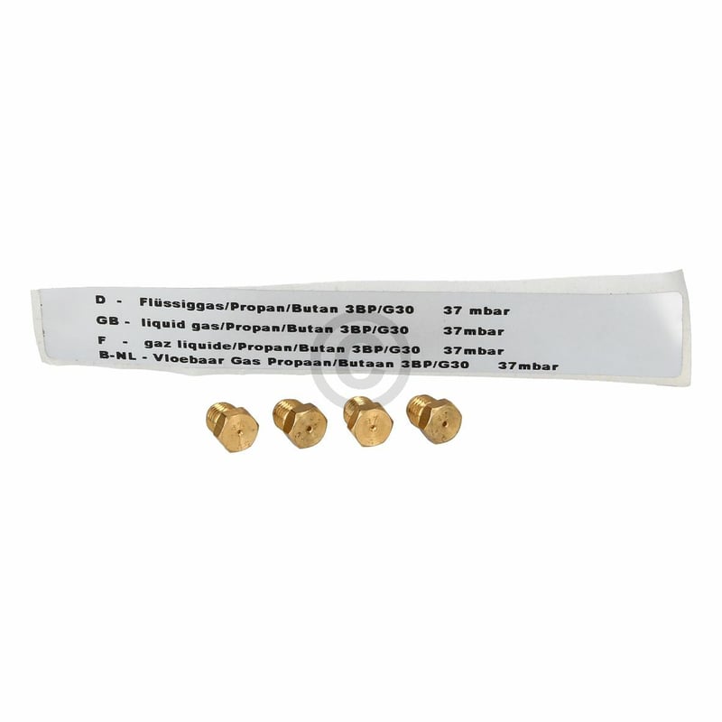 Düsensatz Küppersbusch 542155 für Kochfeld 4Stk