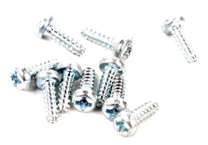 Verzinkte Kreuzschlitz-Halbrundkopf-Flachschwanz-Blechschraube Segway-Ninebot AB.00.0005.09 für E-Scooter