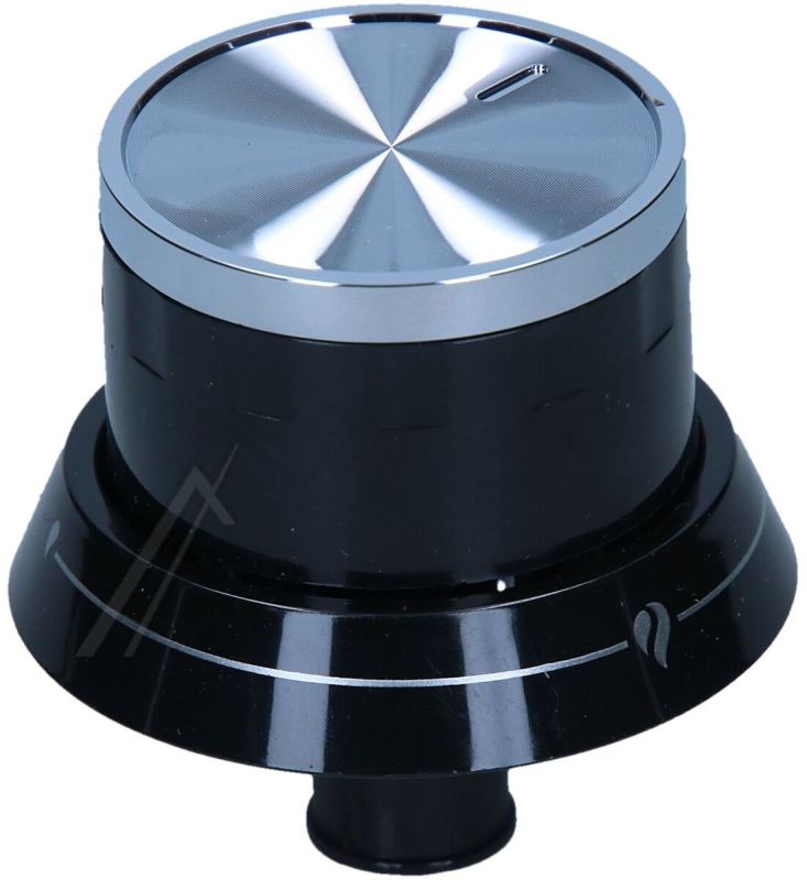Backofenknopf für Beko C00868536 schwarz Drehknopf