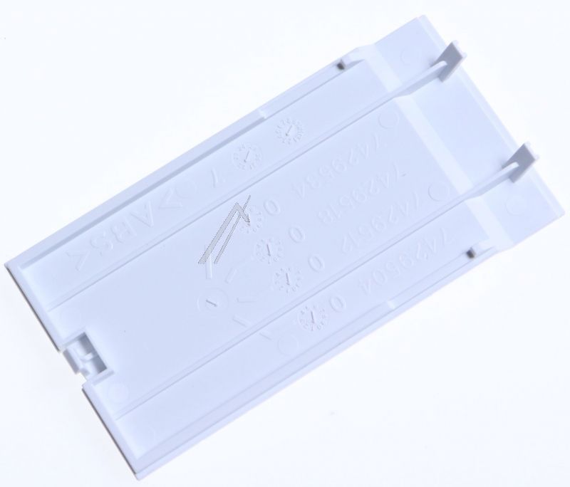 Abdeckkappe für Kühlschrank Liebherr 742950400 Tür oben, weiß