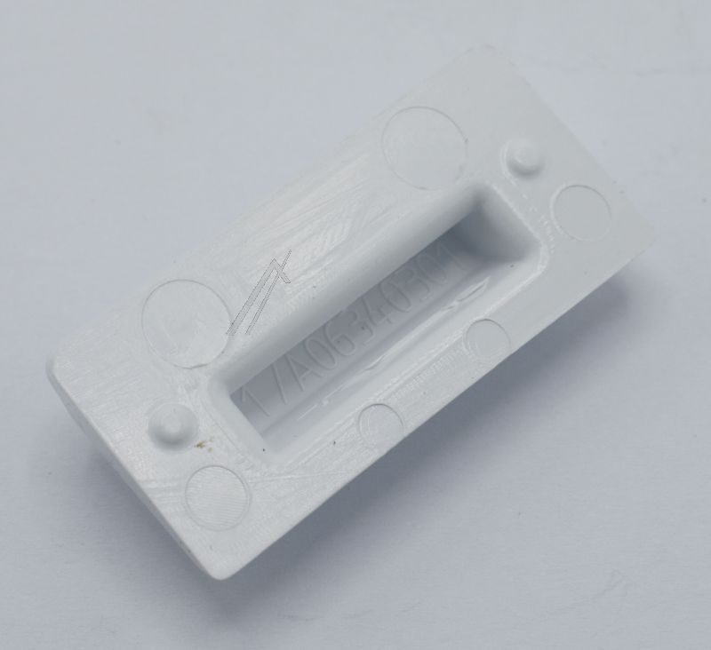 Weiße rechteckige Ein-/Aus-Taste für AEG Ofen 140063403012