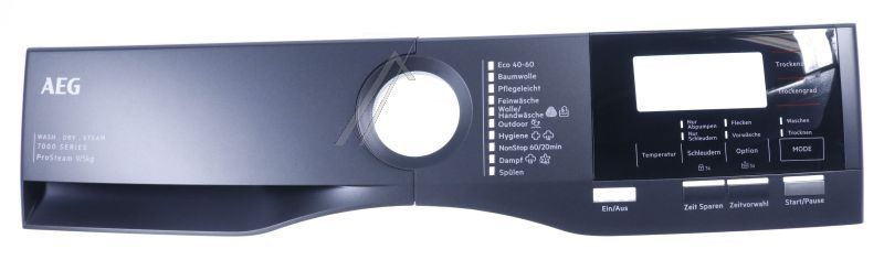 AEG Trockner-Bedienblende 140266689029 Silber