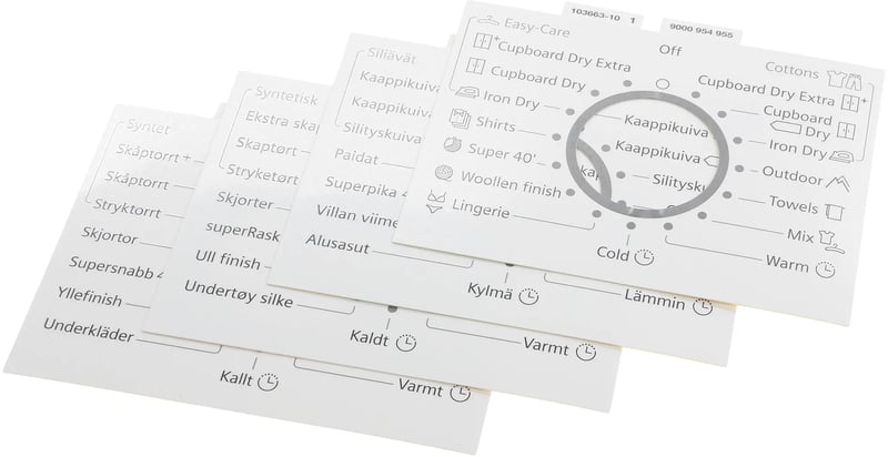 Legende für Trockner Bosch 00632687 Kondensator