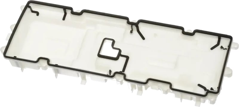 Blendenkasten für Waschmaschine Bosch 12028538 Frontblende, weiß