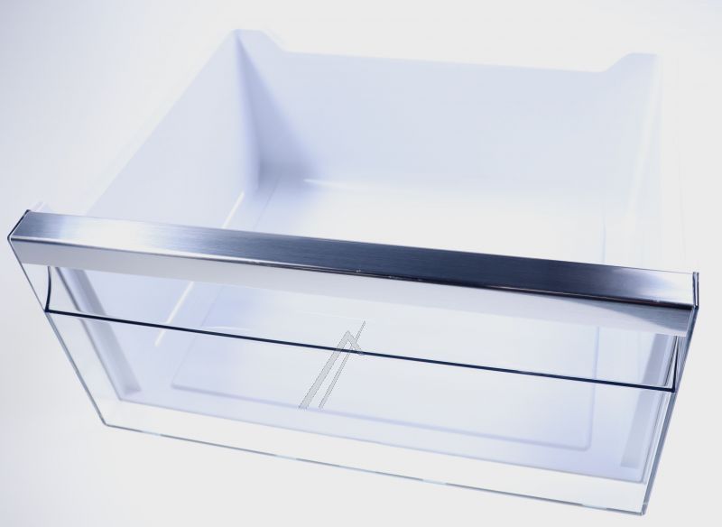 Gefrierfachschublade für Kühlschrank Vestel 42288118 Griff weiß/grau
