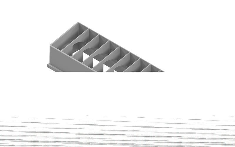 Luftklappenrahmen Meltem 200054 M-WRG LKR für Wohnraumlüftung