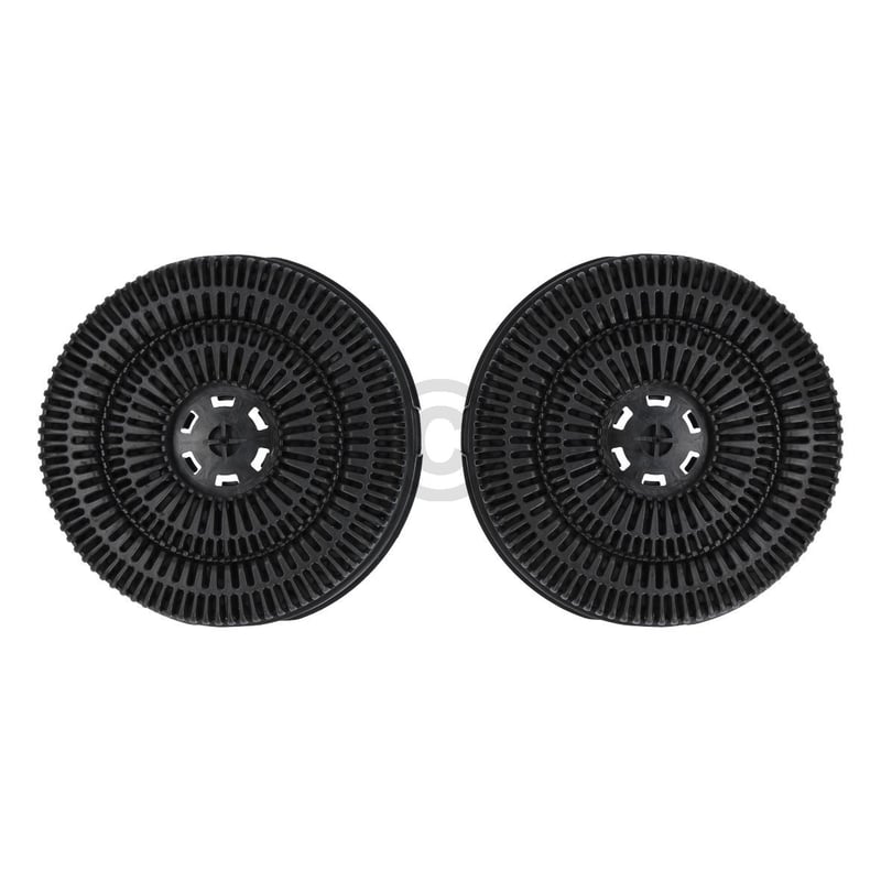 Kohlefilter Set wie Type58 Whirlpool 484000008782 AKB000/1 143mmØ für Dunstabzugshaube 2Stk