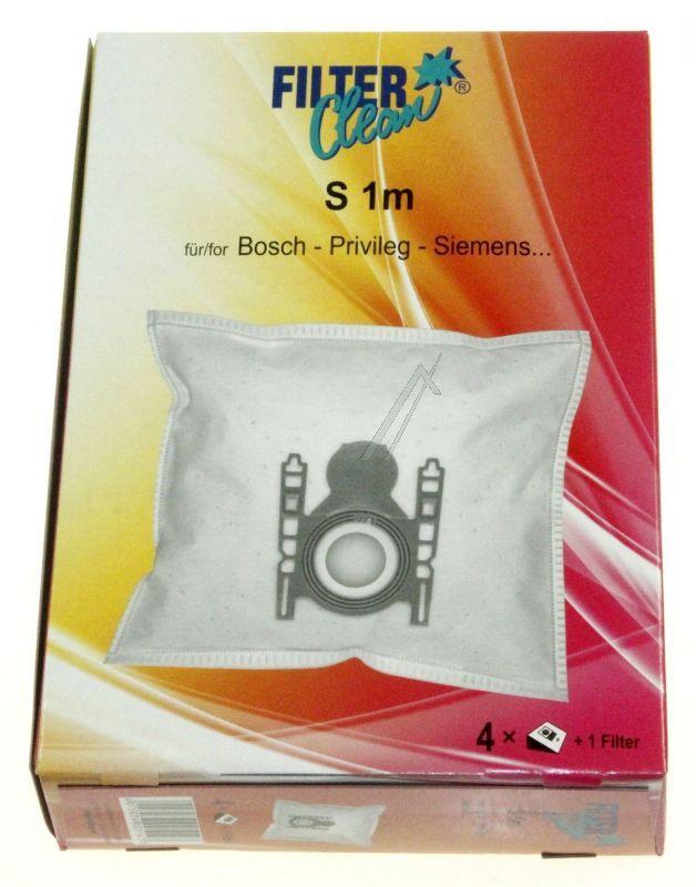 S1m Micromax Staubsaugerbeutel Filterclean FL0027K 4 Stück Saugerbeutel