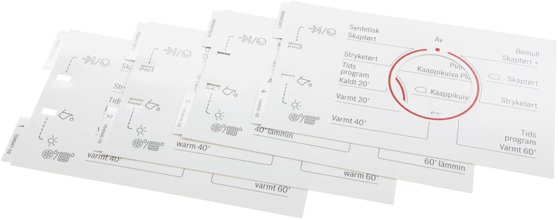 Blende für Trockner Bosch 00633797 Frontblende