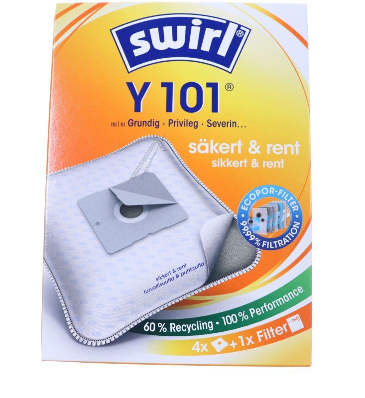 Melitta Staubsaugerbeutel 6778484 - 4er Pack Grün