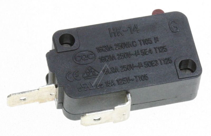 KW3A Mikroschalter für DeLonghi Ofen KW678869 2-polig
