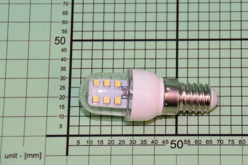 Lampe LED E14 1W Amica 1043393 für Kühlschrank