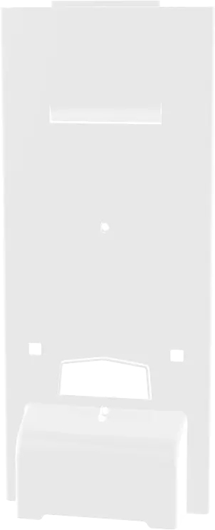 Lüftungskanal für Kühlschrank Bosch 00706149 Luftzirkulation