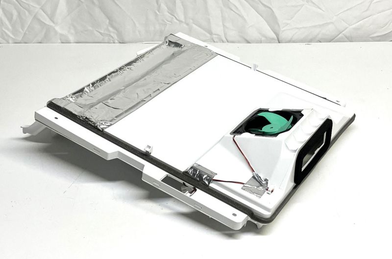 Gefrierluftstromkanal für Kühlschrank Haier 49053374 Luftführung Gefrierfach