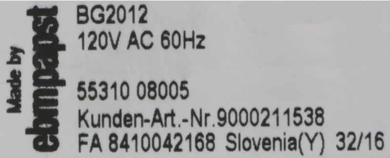 Lüftermotor für Lüfter Bosch 00641016 Hochleistungslüfter