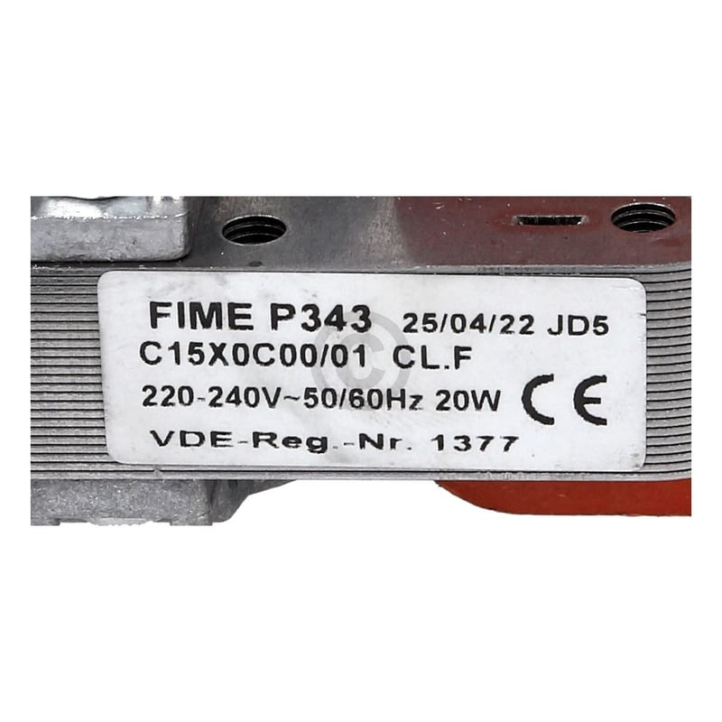 Kühlventilator mit Flügel smeg 699250019 für Backofen