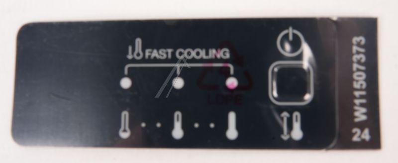 Whirlpool Kühlschrank Einlage 488000666016 Bedienfeld