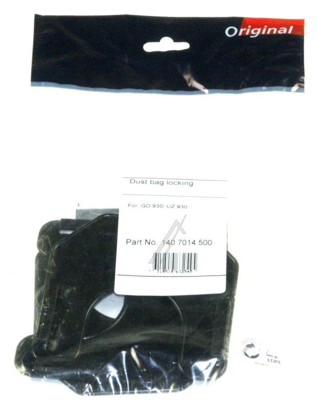 Beutelclip für Staubsauger Nilfisk 1407014500 Beutelhalter