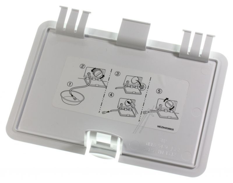 Waschmaschinen-Deckel LG MBL66218901 Filterklappe