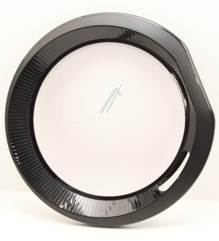 Bullaugenrahmen links Chrom für Waschmaschine Candy Hoover 70008943 Außenring Tür