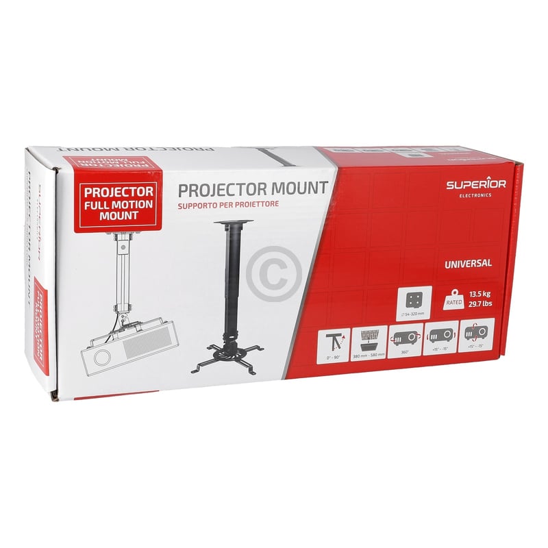 Deckenhalter für Projektor Superior SUPSTV013