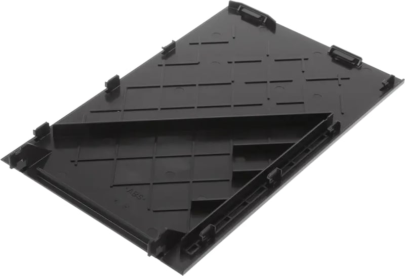 Rückwand für Kaffeemaschine Bosch 11041058 Kunststoff, schwarz